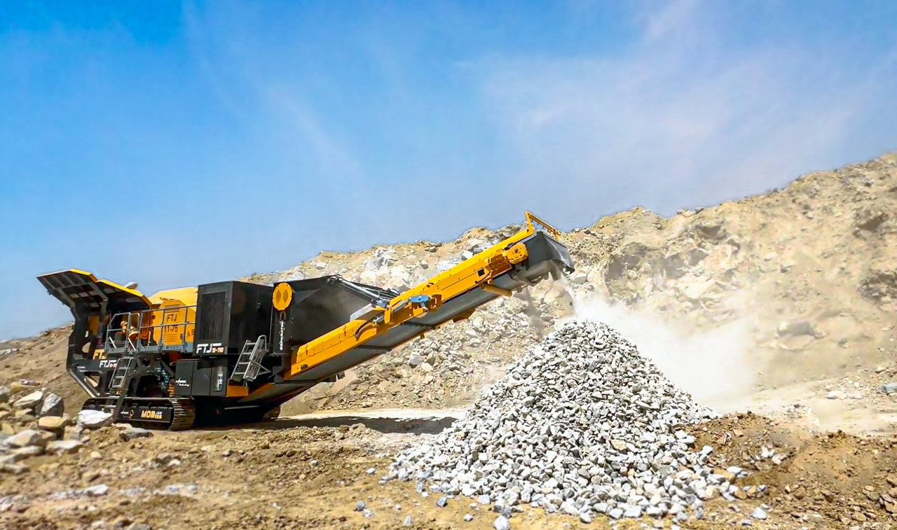 FABO mobile jaw crusher - Jaw crusher: picture 1 FABO mobile jaw crusher - Jaw crusher: picture 1