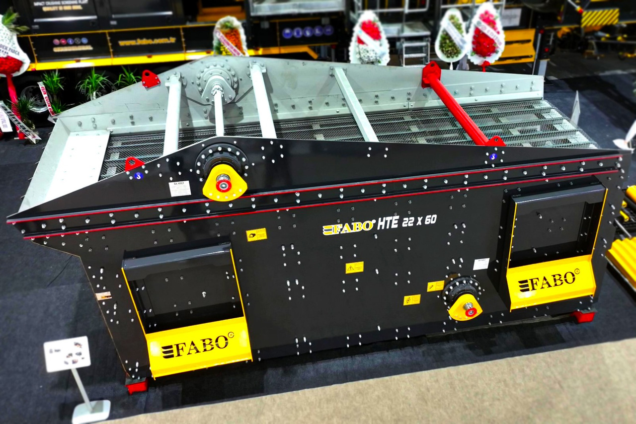 FABO vibrating screen - Screener: picture 1 FABO vibrating screen - Screener: picture 1