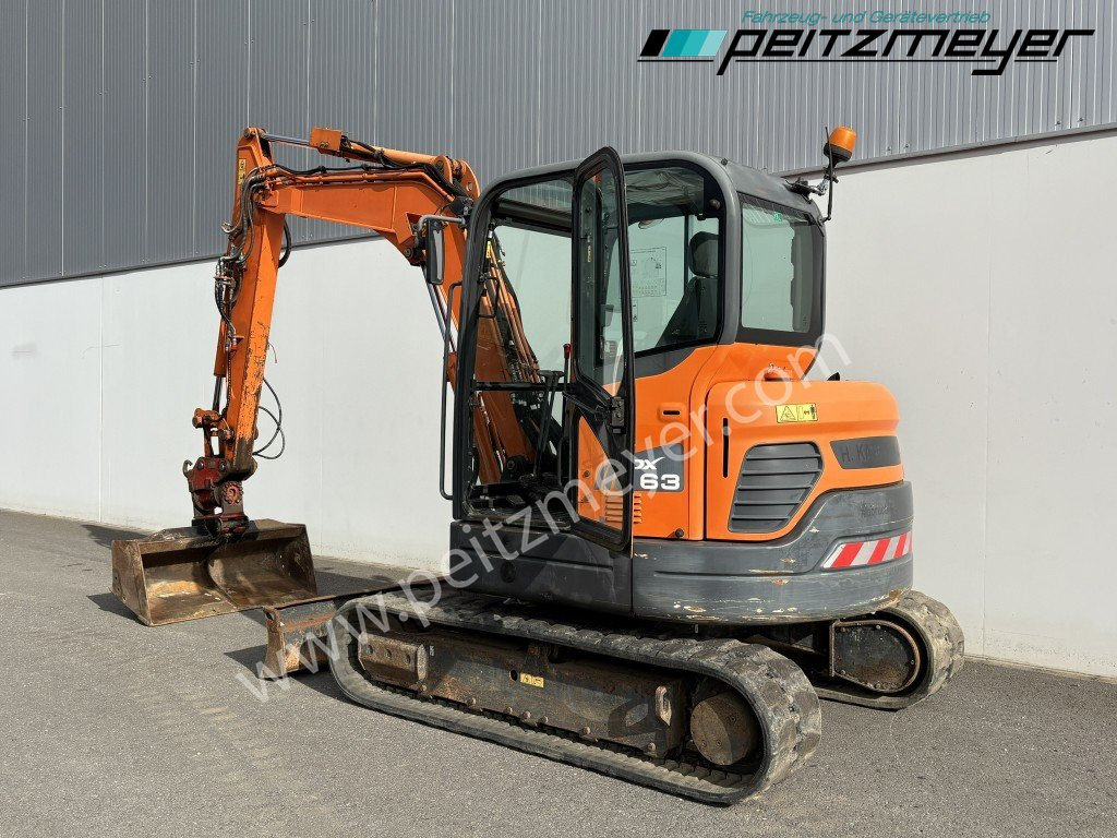 Doosan Kettenbagger DX 63-3 PowerTilt 070 , MS 03, mehrfach vorhanden - Mini excavator: picture 3 Doosan Kettenbagger DX 63-3 PowerTilt 070 , MS 03, mehrfach vorhanden - Mini excavator: picture 3