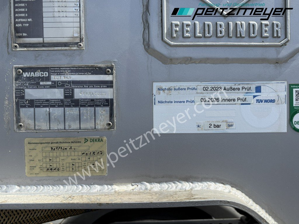 Silo semi-trailer FELDBINDER Eutersilo EUT 34.3 34 m³: picture 15