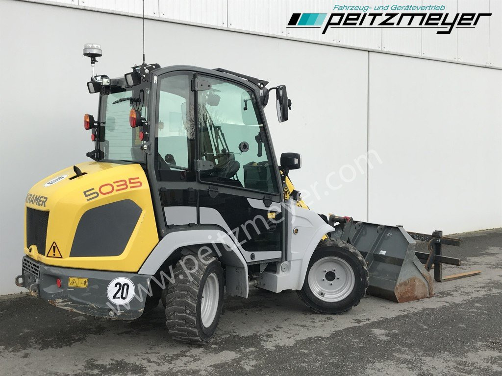 KRAMER RADLADER 5035 / 358 Schaufel+Palettengabel - Wheel loader: picture 4 KRAMER RADLADER 5035 / 358 Schaufel+Palettengabel - Wheel loader: picture 4