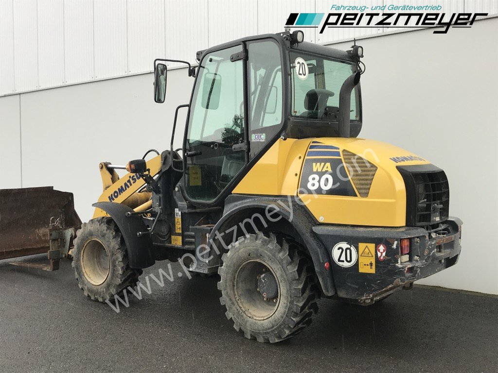 Komatsu RADLADER WA 80-6 Palettengabel und Standardschaufel - Wheel loader: picture 4 Komatsu RADLADER WA 80-6 Palettengabel und Standardschaufel - Wheel loader: picture 4