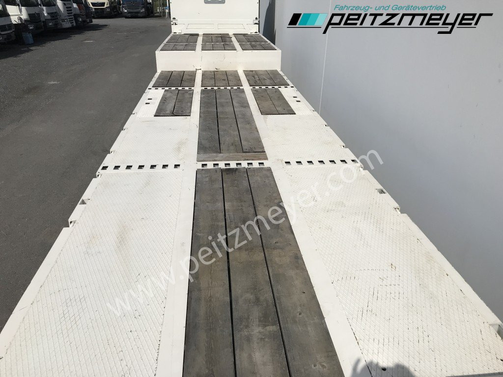 Low loader semi-trailer Möslein 3-Achs-Tieflader STO 3, Lenkachse, Rampen, neuwertig: picture 13