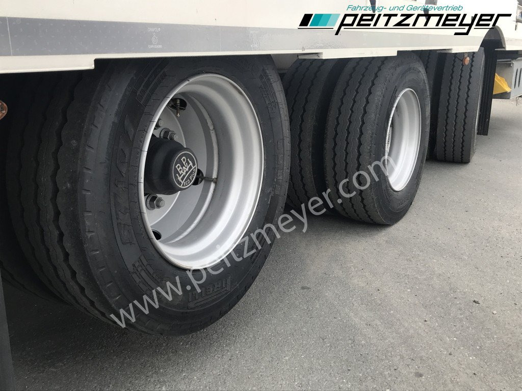 Low loader semi-trailer Möslein 3-Achs-Tieflader STO 3, Lenkachse, Rampen, neuwertig: picture 15