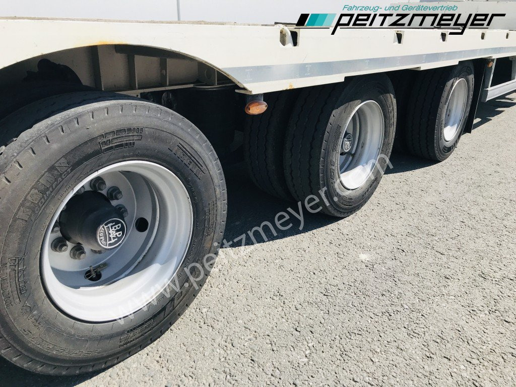 Low loader semi-trailer Möslein 3-Achs-Tieflader STO 3, Lenkachse, Rampen, neuwertig: picture 35