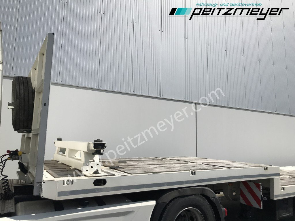Low loader semi-trailer Möslein 3-Achs-Tieflader STO 3, Lenkachse, Rampen, neuwertig: picture 29