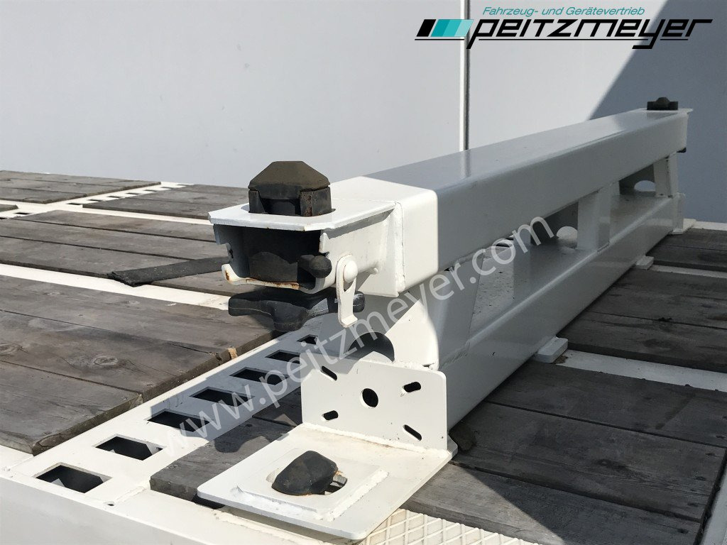 Low loader semi-trailer Möslein 3-Achs-Tieflader STO 3, Lenkachse, Rampen, neuwertig: picture 11
