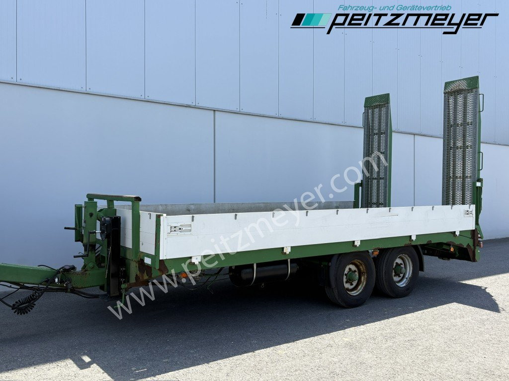 Müller-Mittetal Tandem Tieflader 11 T. Tieflader mit Rampen ETUE-TA - Low loader trailer: picture 3 Müller-Mittetal Tandem Tieflader 11 T. Tieflader mit Rampen ETUE-TA - Low loader trailer: picture 3