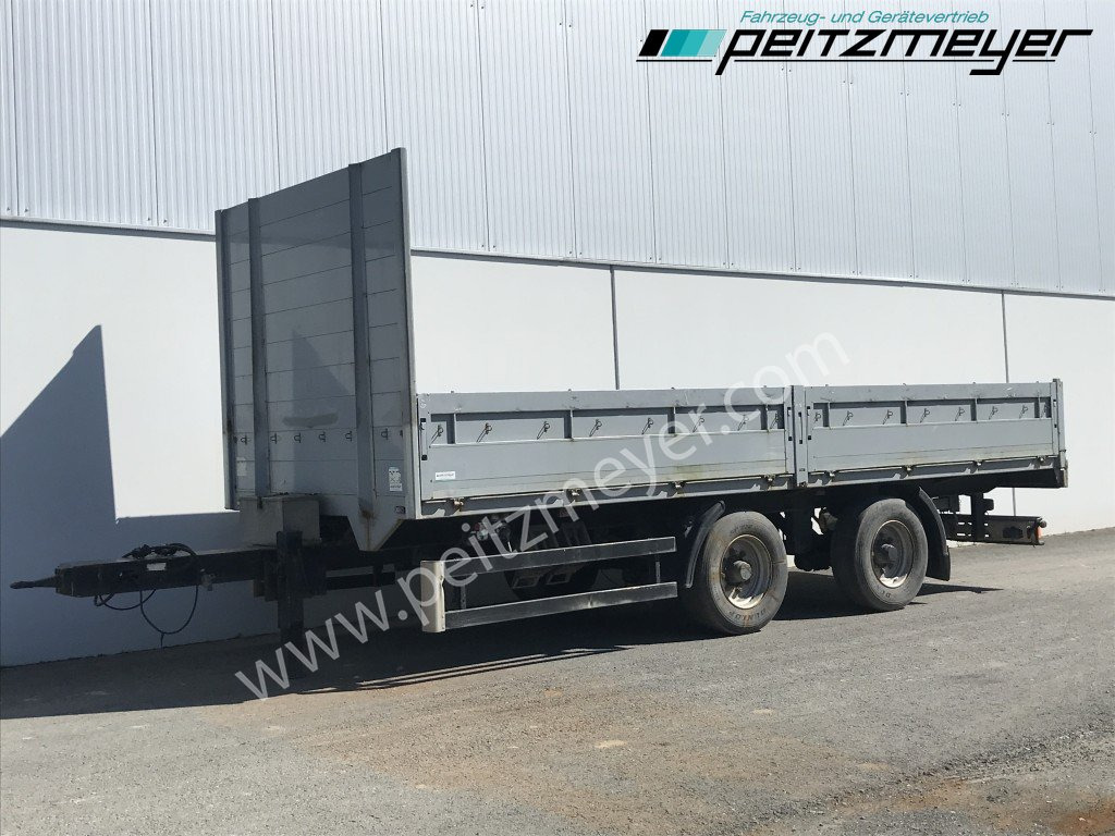 SCHMIDT,HAGEN Tandemanhänger TPT/13/E/6,5 Liftachse, auflastbar auf 18 t. - Dropside/ Flatbed trailer: picture 3 SCHMIDT,HAGEN Tandemanhänger TPT/13/E/6,5 Liftachse, auflastbar auf 18 t. - Dropside/ Flatbed trailer: picture 3