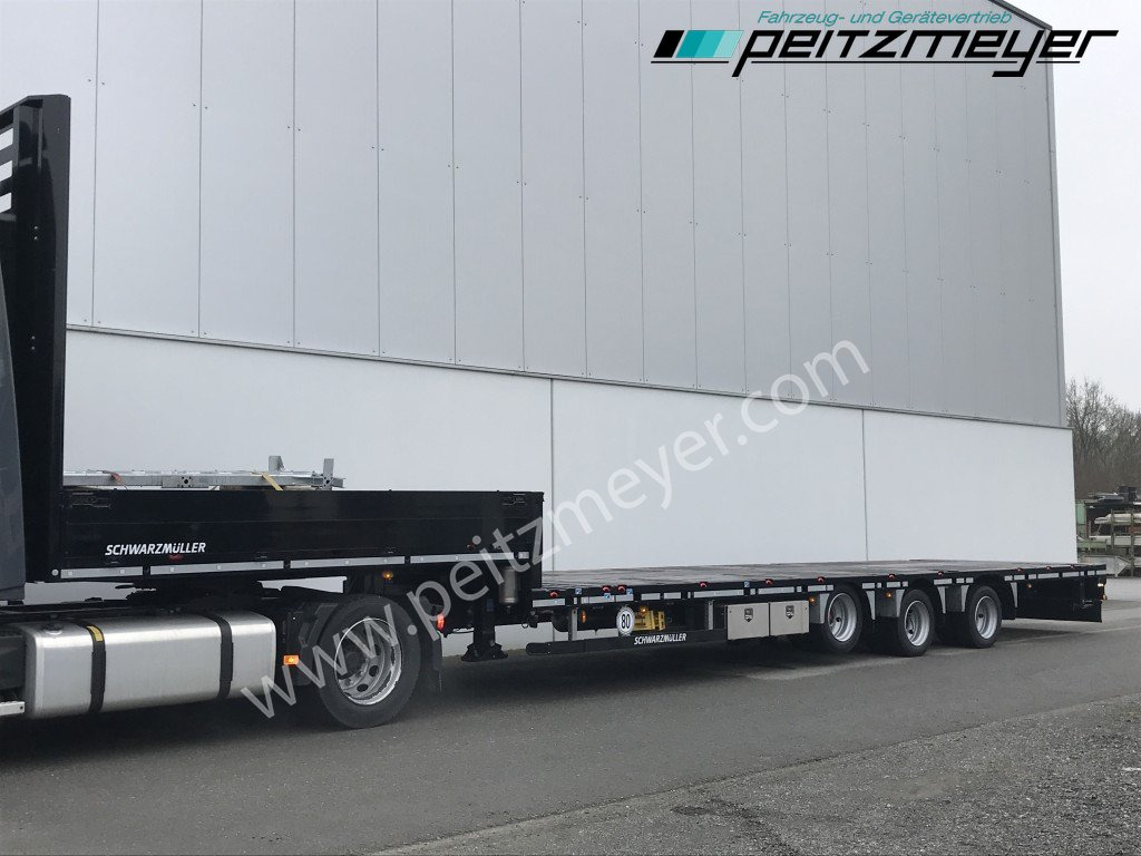 Schwarzmüller Jumboauflieger ausziehbar X-Serie gelenkt Stufensattel - Low loader semi-trailer: picture 4 Schwarzmüller Jumboauflieger ausziehbar X-Serie gelenkt Stufensattel - Low loader semi-trailer: picture 4