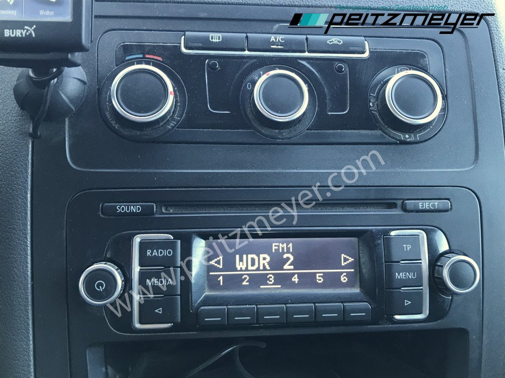 Small van VOLKSWAGEN-VW CADDY 1,6 TDI Maxi, Klima, AHK Flügeltüren: picture 12