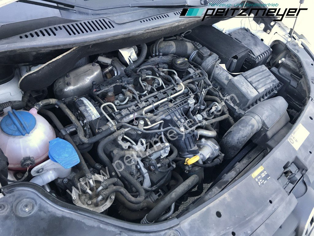 Small van VOLKSWAGEN-VW CADDY 1,6 TDI Maxi, Klima, AHK Flügeltüren: picture 24