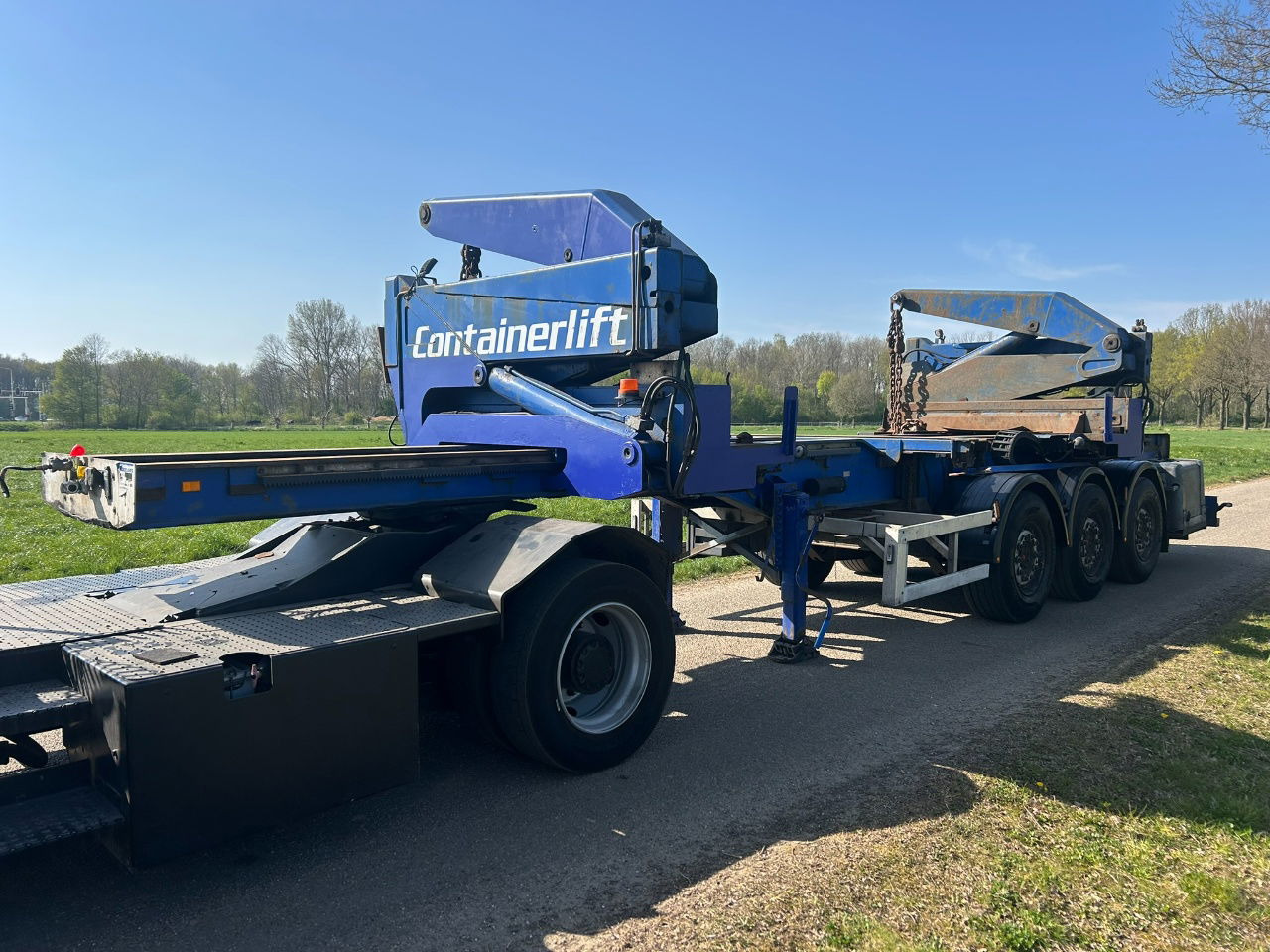 Pacton Steelbro MK6 Side loader / 20 - 40 ft / own diesel power pack / saf disc braks - Container transporter/ Swap body semi-trailer: picture 1 Pacton Steelbro MK6 Side loader / 20 - 40 ft / own diesel power pack / saf disc braks - Container transporter/ Swap body semi-trailer: picture 1