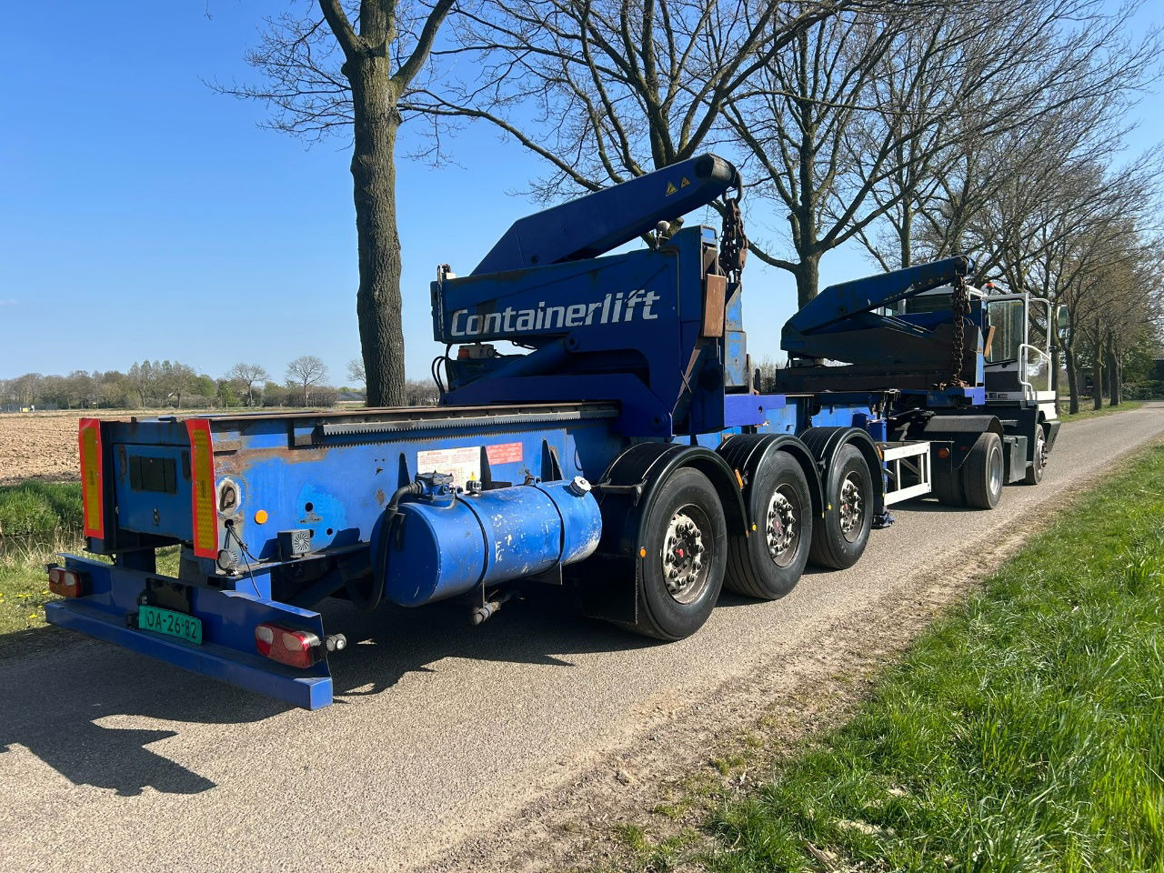 Pacton Steelbro MK6 Side loader / 20 - 40 ft / own diesel power pack / saf disc braks - Container transporter/ Swap body semi-trailer: picture 2 Pacton Steelbro MK6 Side loader / 20 - 40 ft / own diesel power pack / saf disc braks - Container transporter/ Swap body semi-trailer: picture 2