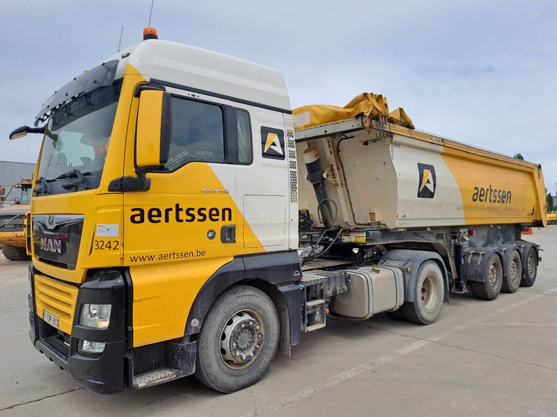 Stas S300SC + 2017 MAN 18-460 Truck Tractor - Tipper trailer: picture 1 Stas S300SC + 2017 MAN 18-460 Truck Tractor - Tipper trailer: picture 1