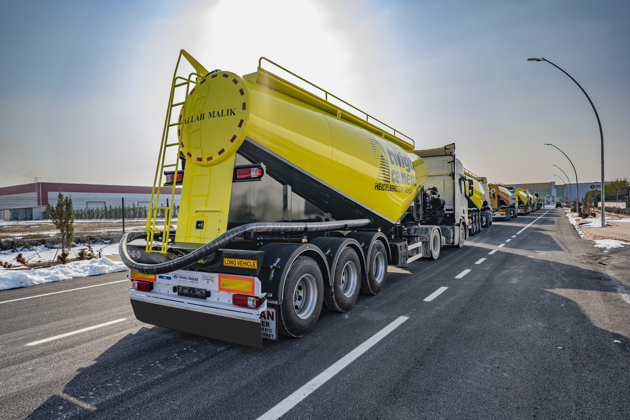 New Silo semi-trailer SINAN Steel V type: picture 9