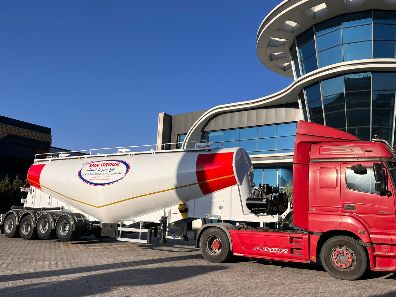 New Silo semi-trailer SINAN Steel V type: picture 8
