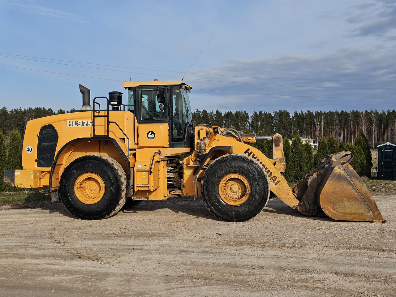 HYUNDAI HL975 - Wheel loader: picture 5 HYUNDAI HL975 - Wheel loader: picture 5