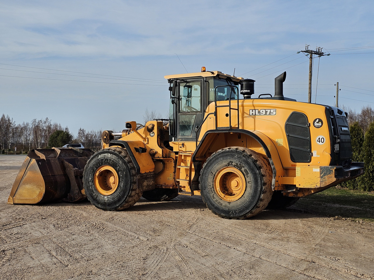 HYUNDAI HL975 - Wheel loader: picture 1 HYUNDAI HL975 - Wheel loader: picture 1