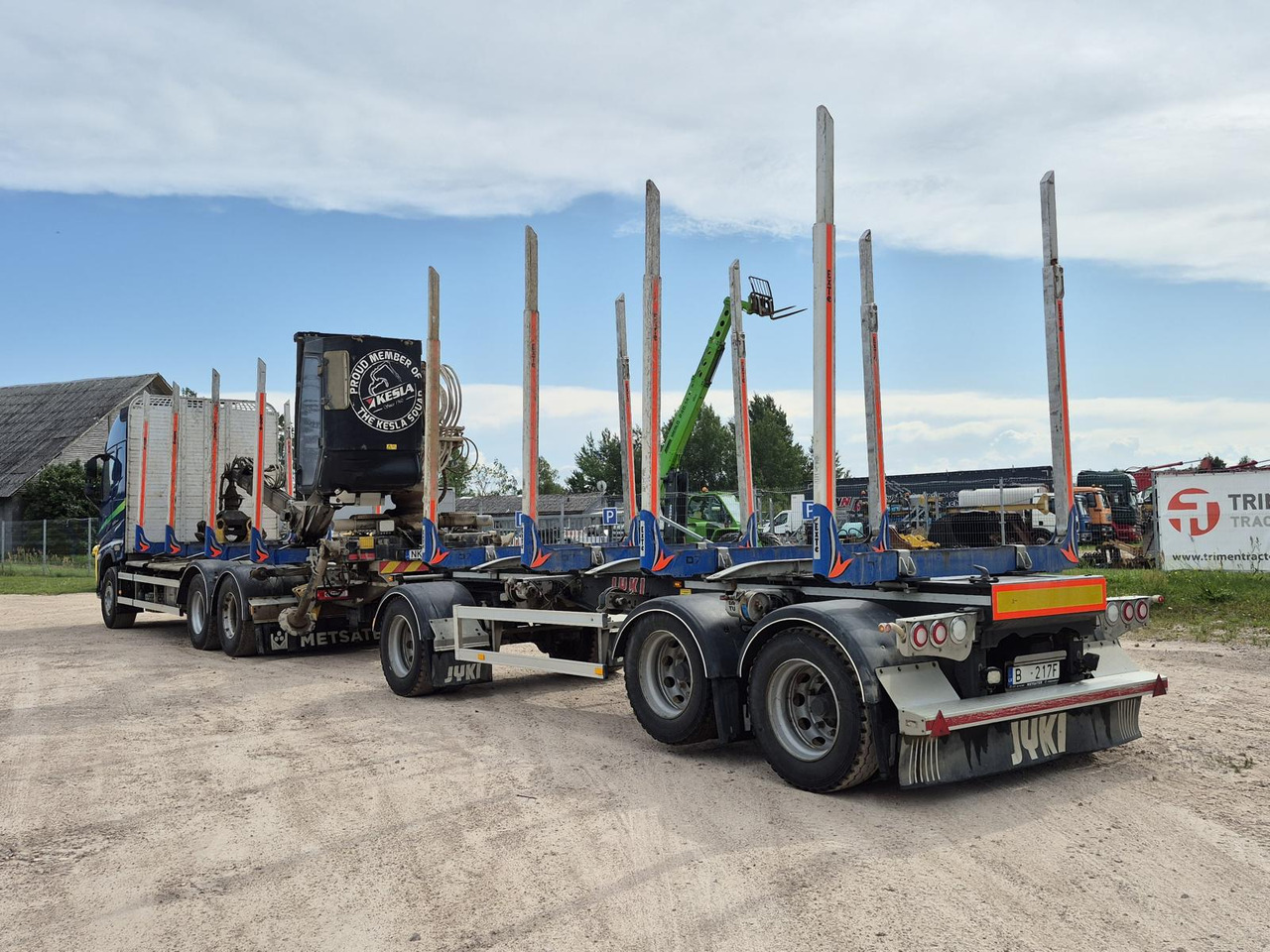 VOLVO FH500 JYKI V31 Kesla - Timber truck: picture 4 VOLVO FH500 JYKI V31 Kesla - Timber truck: picture 4