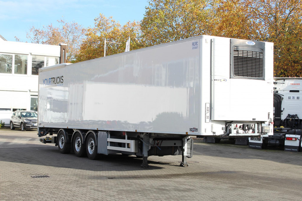 Refrigerator semi-trailer Chereau CV1950Mt.City Bi-Temp LBW Lenkachse Rolltor TOP: picture 9