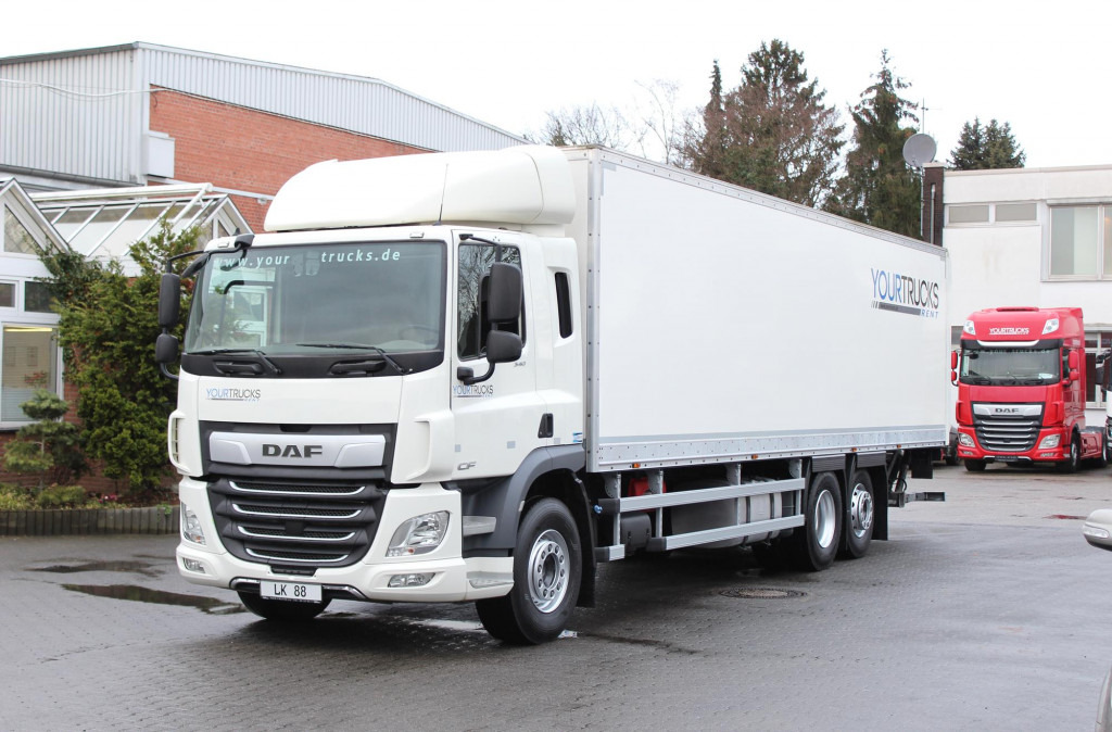 Daf CF 340 E6 Koffer 9,6 m Klima LBW ACC - Box truck: picture 1 Daf CF 340 E6 Koffer 9,6 m Klima LBW ACC - Box truck: picture 1