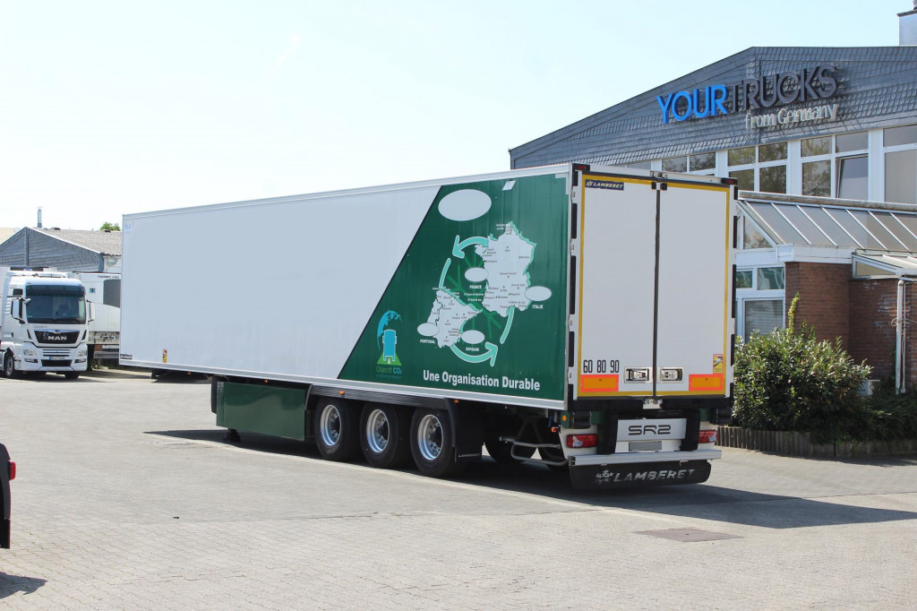 Refrigerator semi-trailer Lamberet Thermo King SLXe 200   Aluboden   Trennwand: picture 11
