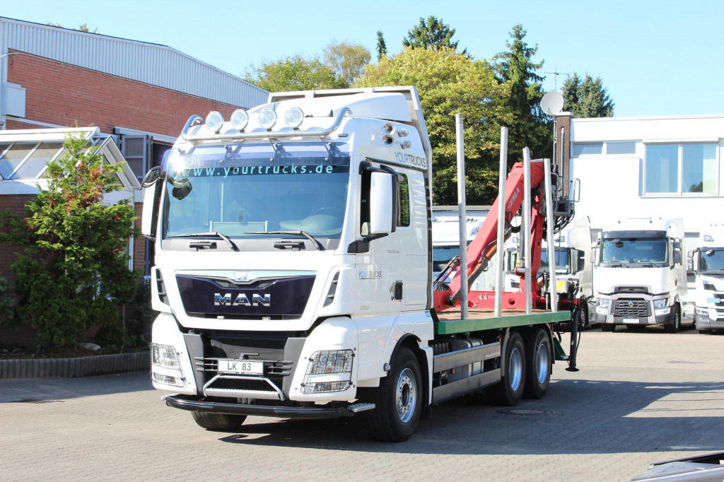 MAN TGX 33.560 D38Motor 6x4 Intarder KESLA-Holzkran - Timber truck, Crane truck: picture 1 MAN TGX 33.560 D38Motor 6x4 Intarder KESLA-Holzkran - Timber truck, Crane truck: picture 1