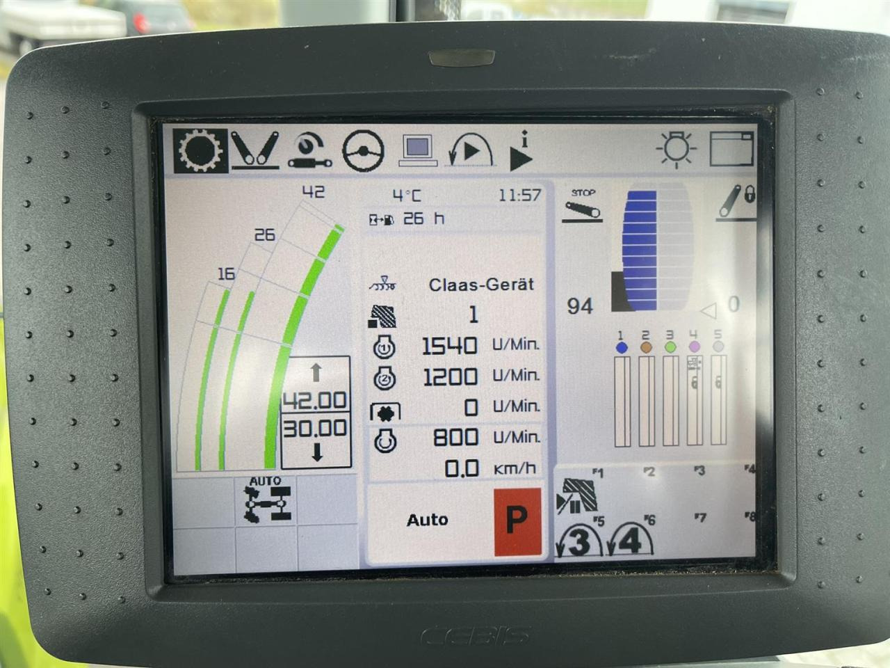 Farm tractor CLAAS Axion 830 Cmatic GPS S7 3984 Bh TOP: picture 15