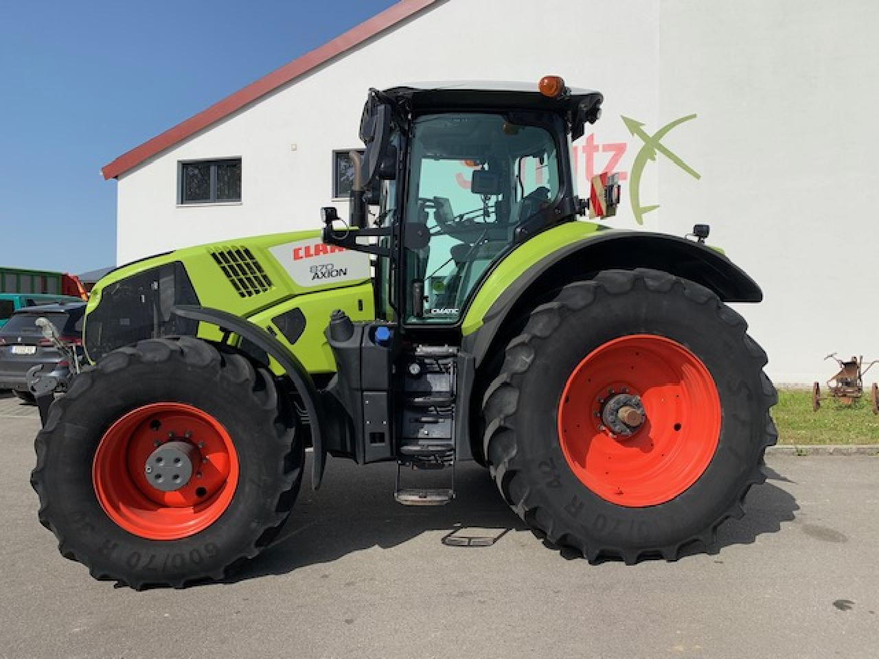 CLAAS Axion 870 CMATIC, GPS S10, RTK, 284 PS, 3255 Bh - Farm tractor: picture 2 CLAAS Axion 870 CMATIC, GPS S10, RTK, 284 PS, 3255 Bh - Farm tractor: picture 2