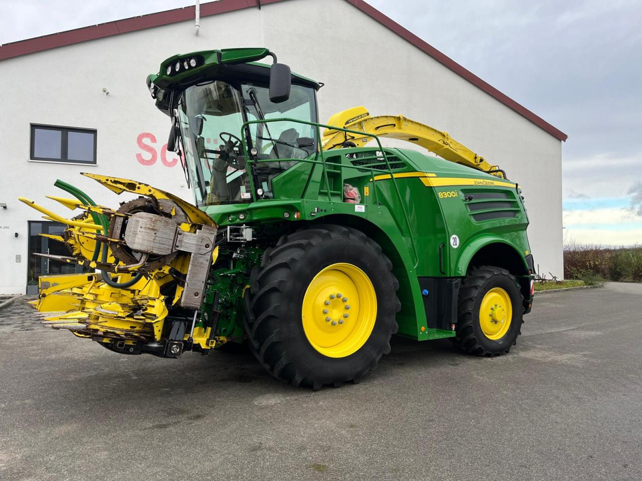 John Deere 8300i JD, 910Bh, Havestlap, Pickup, Kemper - Forage harvester: picture 2 John Deere 8300i JD, 910Bh, Havestlap, Pickup, Kemper - Forage harvester: picture 2
