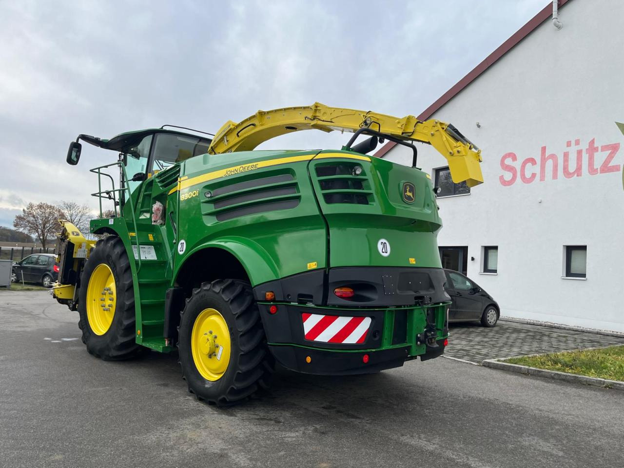John Deere 8300i JD mit 910Bh, Havestlap, Pickup, Kemper - Forage harvester: picture 3 John Deere 8300i JD mit 910Bh, Havestlap, Pickup, Kemper - Forage harvester: picture 3