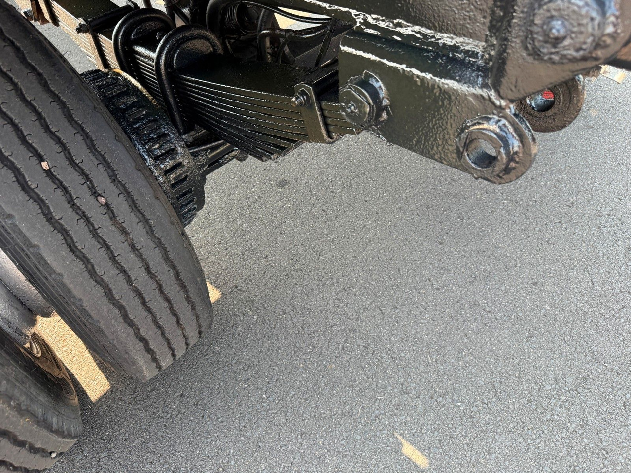 Bunge TL 16 Z Spezial Tieflader 22 to Blattfederung - Low loader trailer: picture 3 Bunge TL 16 Z Spezial Tieflader 22 to Blattfederung - Low loader trailer: picture 3