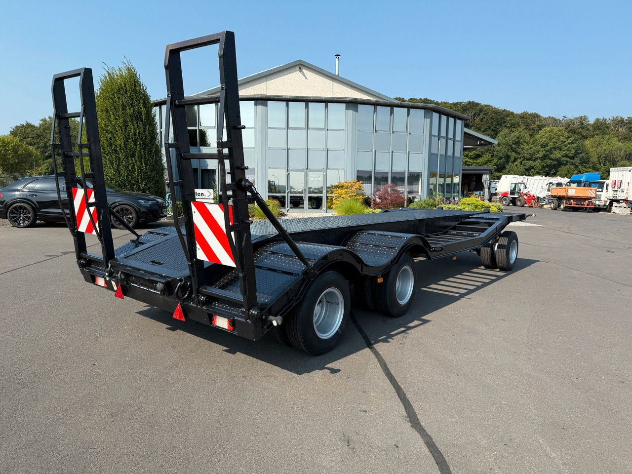 Bunge TL 16 Z Spezial Tieflader 22 to Blattfederung - Low loader trailer: picture 1 Bunge TL 16 Z Spezial Tieflader 22 to Blattfederung - Low loader trailer: picture 1
