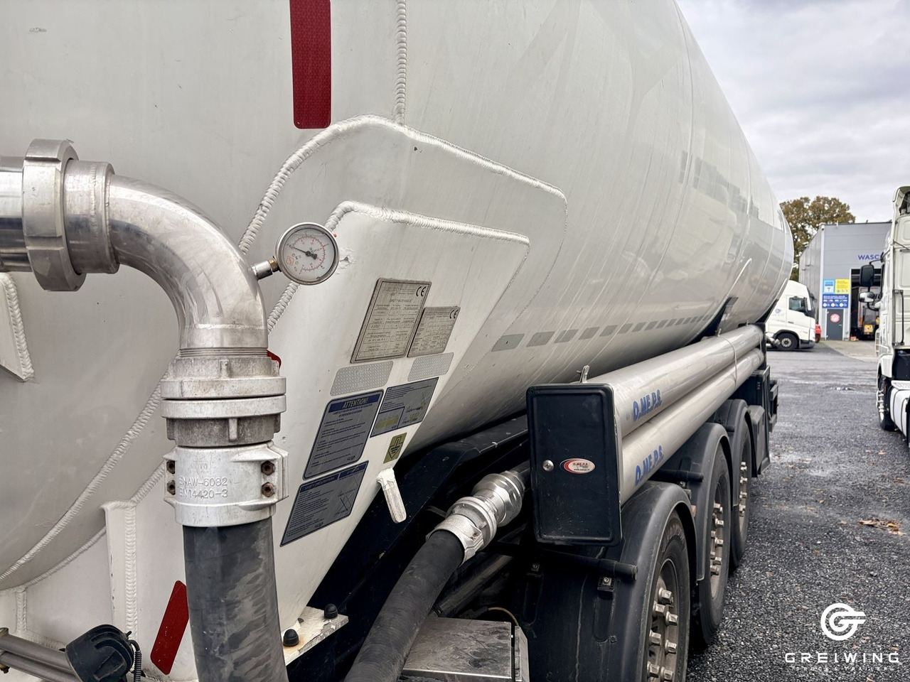 O.ME.P.S. CR60 KIP, Lebensmittel - Silo semi-trailer: picture 5 O.ME.P.S. CR60 KIP, Lebensmittel - Silo semi-trailer: picture 5