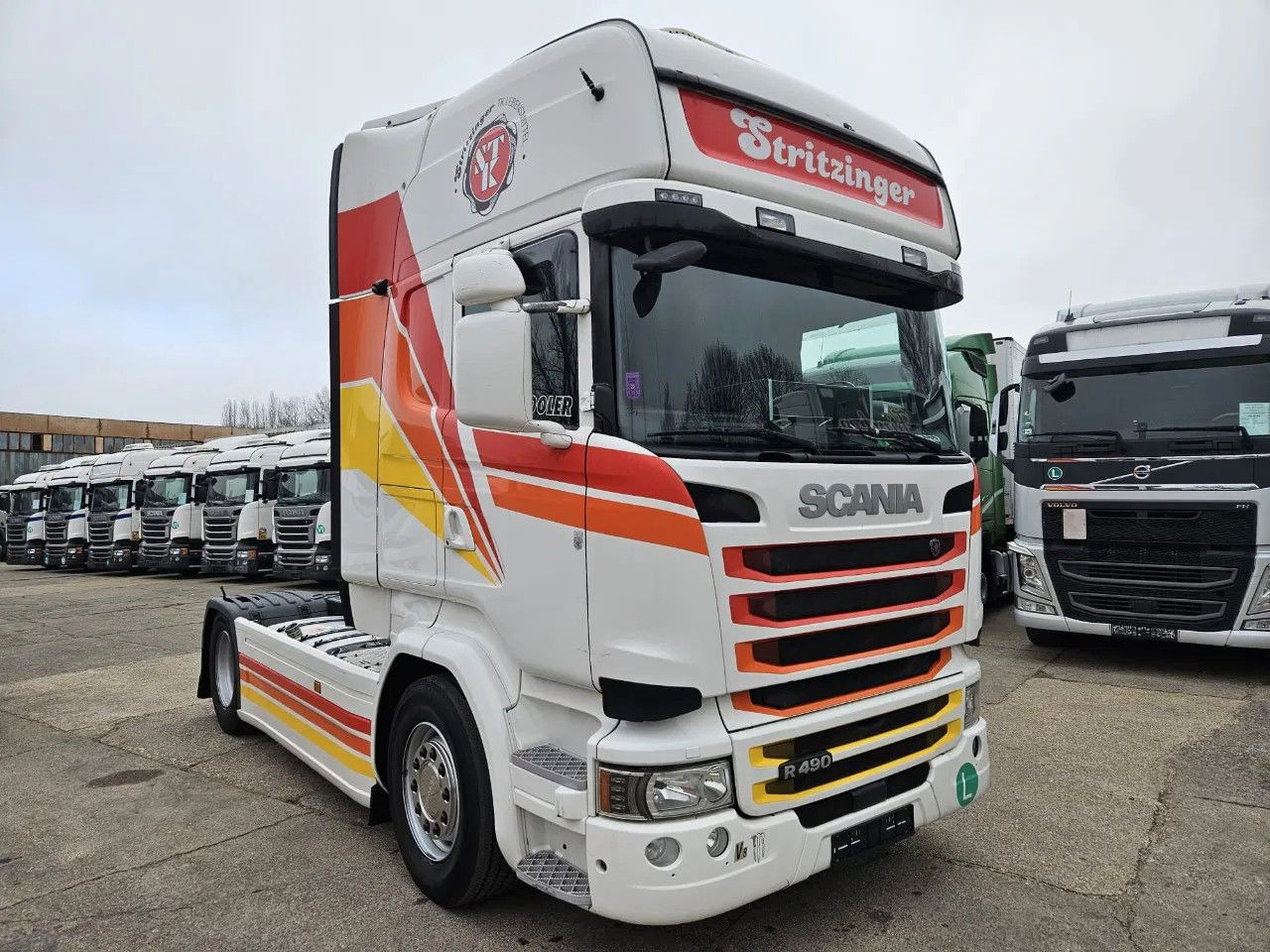 Scania R490 TopLine, Full Spoiler, New G2V2 Tachograph - Tractor unit: picture 2 Scania R490 TopLine, Full Spoiler, New G2V2 Tachograph - Tractor unit: picture 2