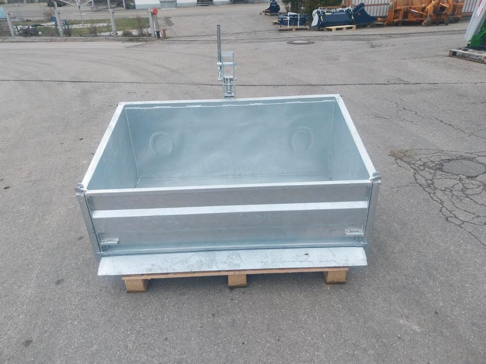 Kippmulde, Heckmulde, Transportbox verzinkt Heckcontainer - Loader bucket: picture 1 Kippmulde, Heckmulde, Transportbox verzinkt Heckcontainer - Loader bucket: picture 1
