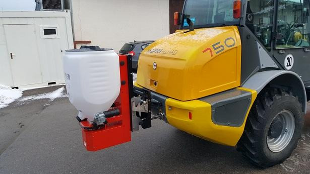 Lehner Polaro 110 Streuer Salzstreuer Radlader Winterdienst JCB - Sand/ Salt spreader: picture 3 Lehner Polaro 110 Streuer Salzstreuer Radlader Winterdienst JCB - Sand/ Salt spreader: picture 3