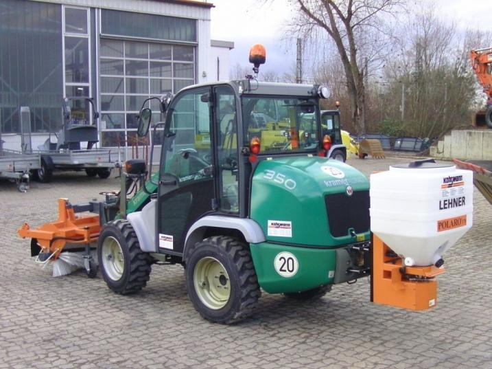 Lehner Polaro 110 Streuer Salzstreuer Radlader Winterdienst Krame - Sand/ Salt spreader: picture 1 Lehner Polaro 110 Streuer Salzstreuer Radlader Winterdienst Krame - Sand/ Salt spreader: picture 1