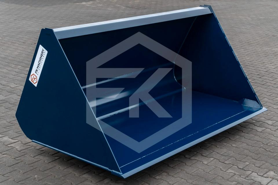 Leichtgutschaufel 1,4m bis 2,4m Volumenschaufel Euro Schaufel CNH - Loader bucket: picture 1 Leichtgutschaufel 1,4m bis 2,4m Volumenschaufel Euro Schaufel CNH - Loader bucket: picture 1