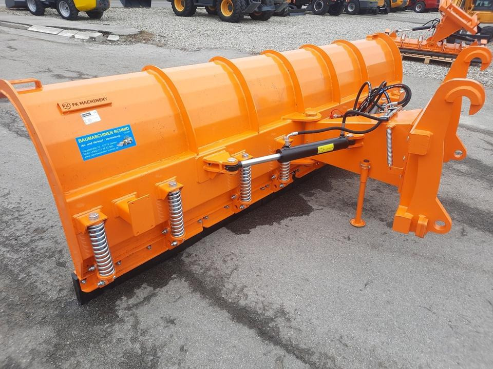 Snow plough Schneeschild 3,3m Schwer Schlepper Radlader Hoflader Teleskoplade: picture 6
