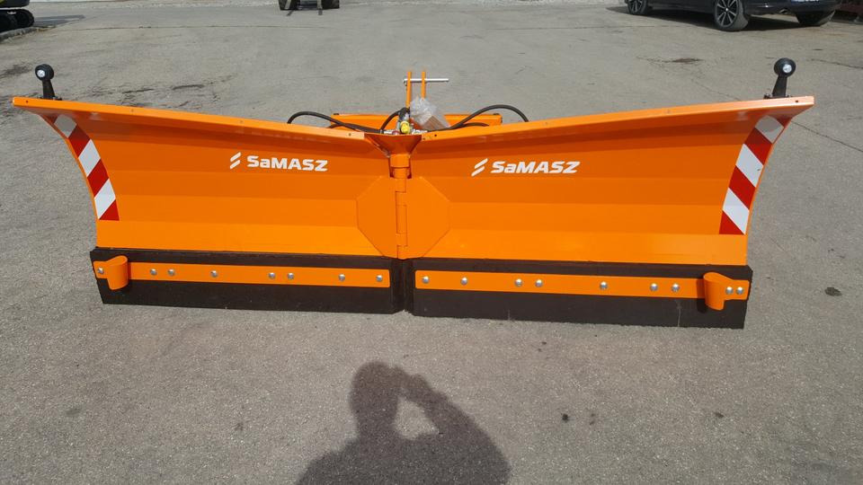 Schneeschild Samasz Vario Schneepflug Cat Schlepper Radlader - Snow plough: picture 1 Schneeschild Samasz Vario Schneepflug Cat Schlepper Radlader - Snow plough: picture 1