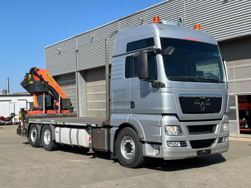 MAN MAN TG-X Pritsche Heckkran 26.400 6x2 Palfinger 34002 - Dropside/ Flatbed truck, Crane truck: picture 2 MAN MAN TG-X Pritsche Heckkran 26.400 6x2 Palfinger 34002 - Dropside/ Flatbed truck, Crane truck: picture 2