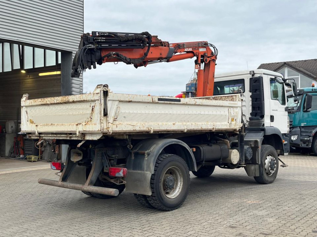 Tipper, Crane truck MAN TG-M 18.290 4x4 BB 2-Achs Allradkipper Kran Atlas 105+Funk: picture 7