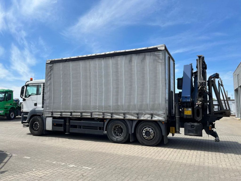 MAN TG-S 26.360 6x2-2LL Pritsche Heckkran 34m/to, Ji - Dropside/ Flatbed truck, Crane truck: picture 4 MAN TG-S 26.360 6x2-2LL Pritsche Heckkran 34m/to, Ji - Dropside/ Flatbed truck, Crane truck: picture 4