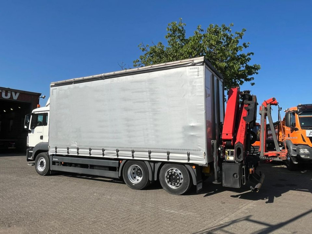 Dropside/ Flatbed truck, Crane truck MAN TG-S 26.400 6x2-2 BL Pritsche Heckkran 5xhydr.Ausschub, Funk: picture 9 Dropside/ Flatbed truck, Crane truck MAN TG-S 26.400 6x2-2 BL Pritsche Heckkran 5xhydr.Ausschub, Funk: picture 9