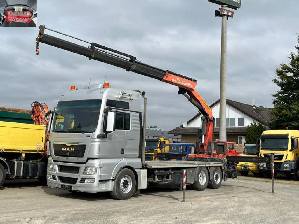 MAN TG-X 26.400 6x2 Pritsche Heckkran Palfinger PK 3 MAN TG-X 26.400 6x2 Pritsche Heckkran Palfinger PK 3 - Crane truck, Dropside/ Flatbed truck: picture 1 MAN TG-X 26.400 6x2 Pritsche Heckkran Palfinger PK 3 MAN TG-X 26.400 6x2 Pritsche Heckkran Palfinger PK 3 - Crane truck, Dropside/ Flatbed truck: picture 1