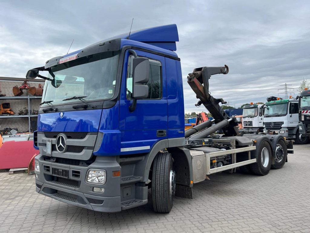 MERCEDES-BENZ Actros 2541 L6x2 Abrollkipper Meiller Schub+Knick - Hook lift truck: picture 1 MERCEDES-BENZ Actros 2541 L6x2 Abrollkipper Meiller Schub+Knick - Hook lift truck: picture 1