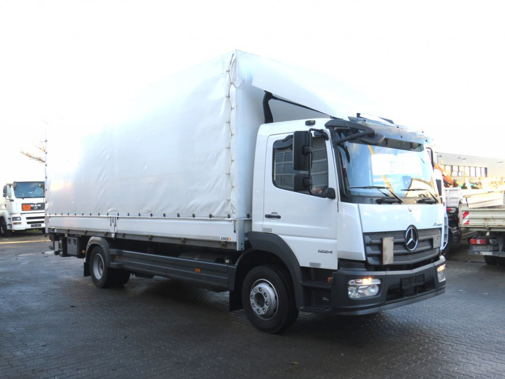 MERCEDES-BENZ Atego 1224 L Pritsche LBW LBW 1.5to - Curtainsider truck: picture 2 MERCEDES-BENZ Atego 1224 L Pritsche LBW LBW 1.5to - Curtainsider truck: picture 2