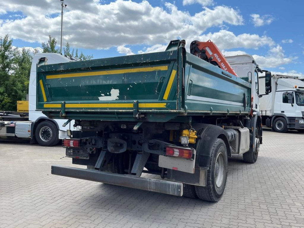Mercedes-Benz Arocs 1835 K 2-Achs Kipper Kran Atlas 126.3 - Tipper, Crane truck: picture 4 Mercedes-Benz Arocs 1835 K 2-Achs Kipper Kran Atlas 126.3 - Tipper, Crane truck: picture 4